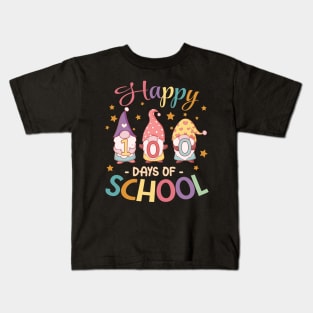 Happy 100 Days of School 2024 gnomies Kids T-Shirt